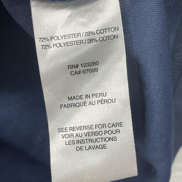 Travis Mathew Pullover Mens Large Blue 1/4 Zip Stellantis Logo Golf Performance - Picture 8 of 12